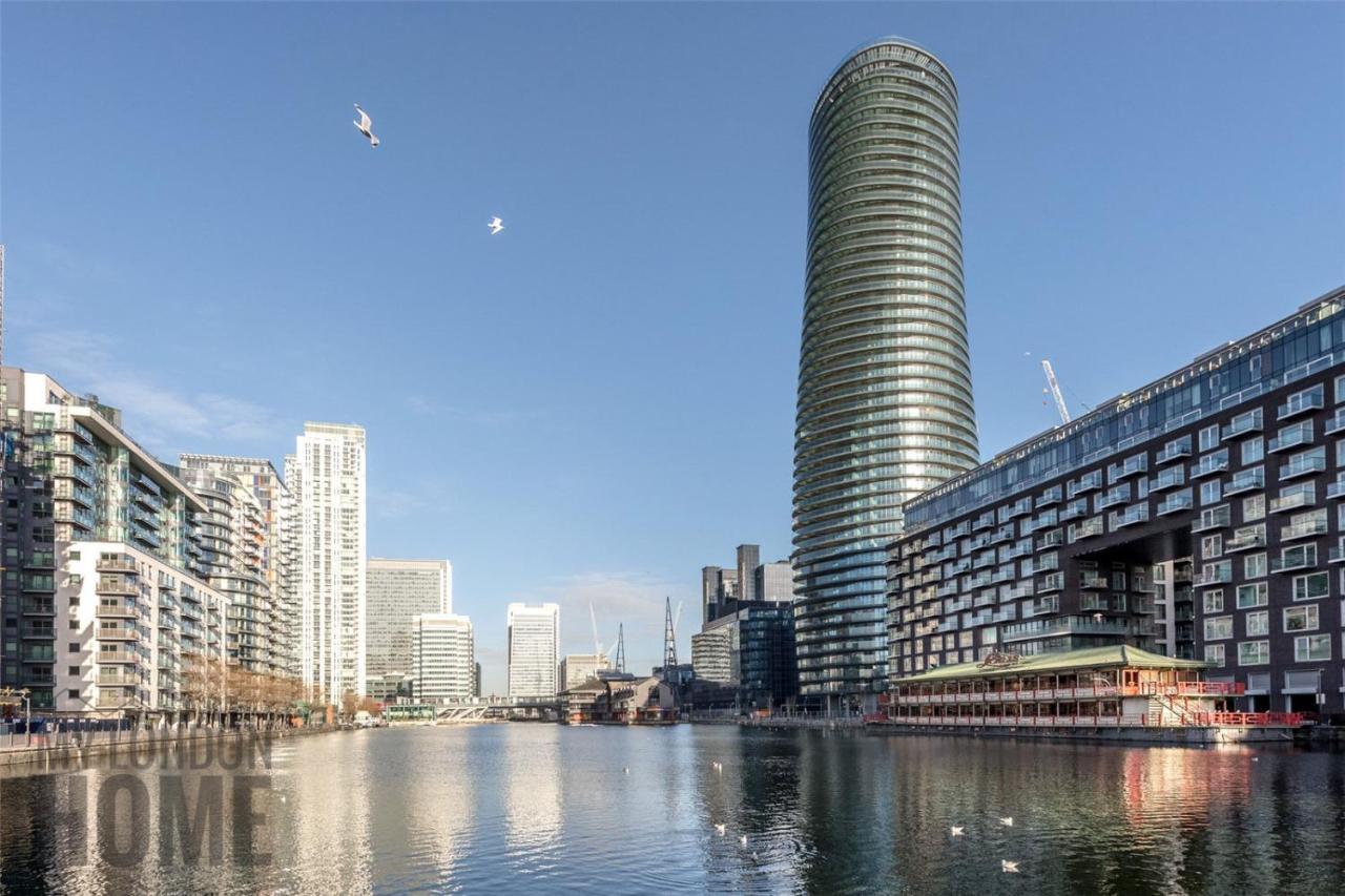 Luxury Canary Wharf One Bedroom Apartment In The Heart Of 런던 외부 사진